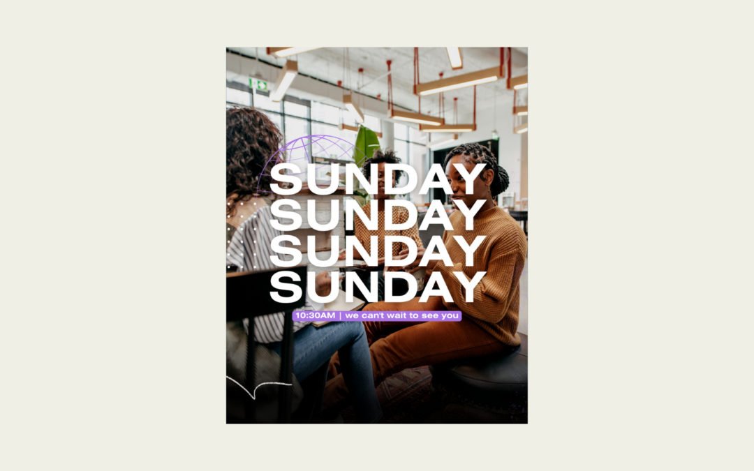 Community Sunday Invite Post