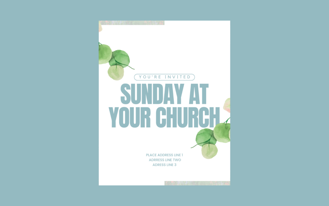 Eden Sunday Invite