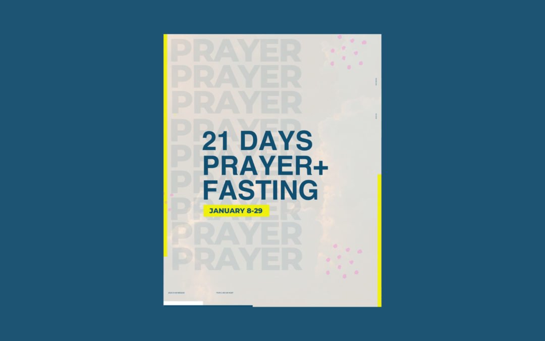 Vibrant Prayer And Fasting Promo Post